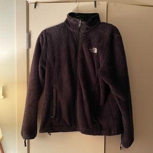 Black Fur North Face